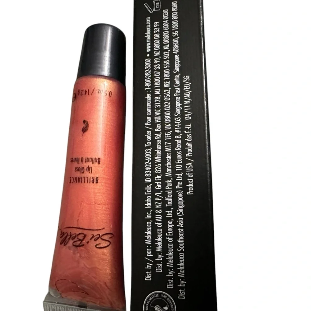 Melaleuca Sei Bella Brilliance Lip Gloss in Crush 6394 NIB